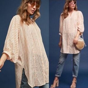 Anthropologie Oversized Lena Maeve Top